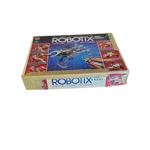 Vintage Milton Bradley ROBOTIX Modular building System R1000 Series